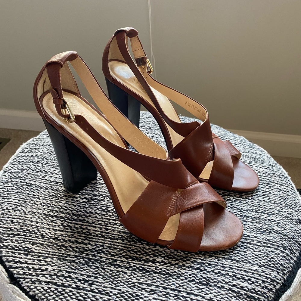 Talbots open toe heels - Picture 3 of 4